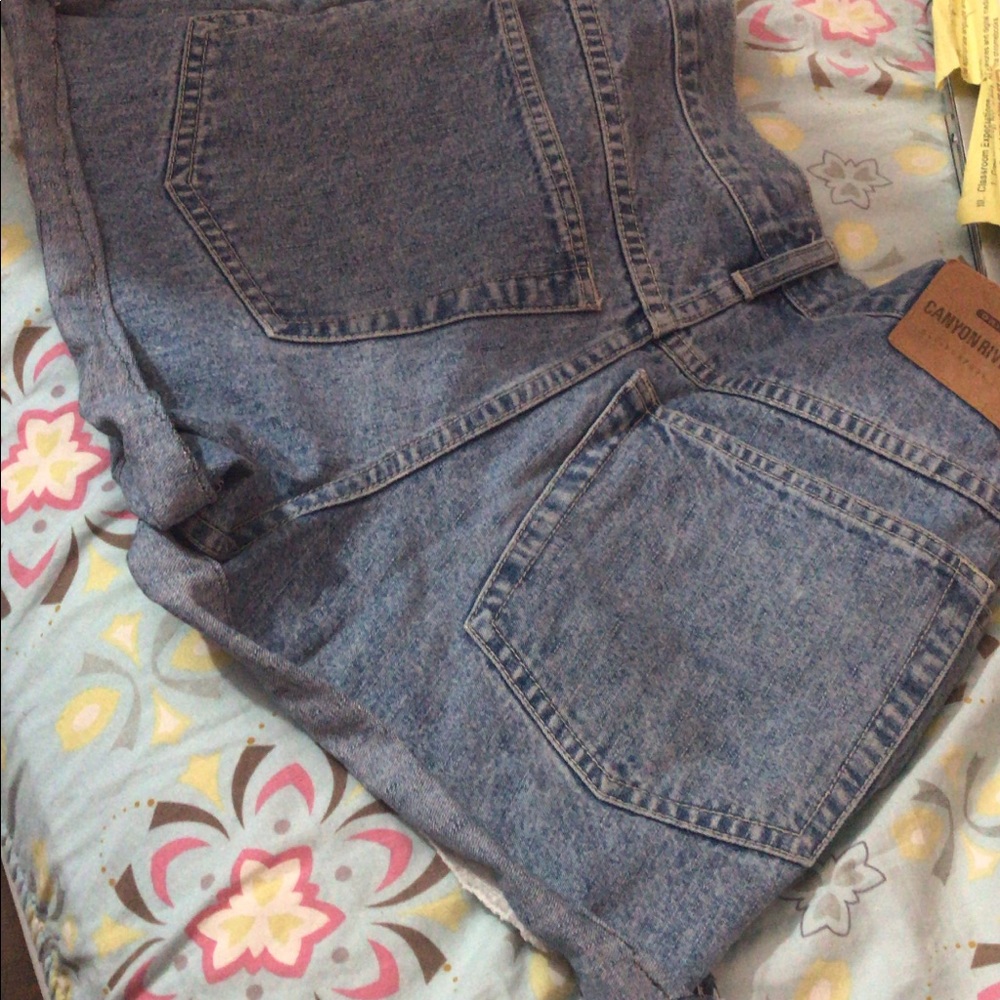 DIY High waisted Shorts